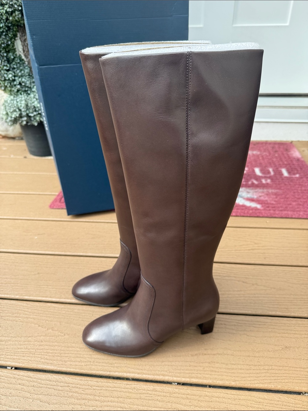 Cole Haan Women's Grand Ambition 2.0 Autumn Boots, Dark Chocolate Leather size 8 - Picture 5 of 12
